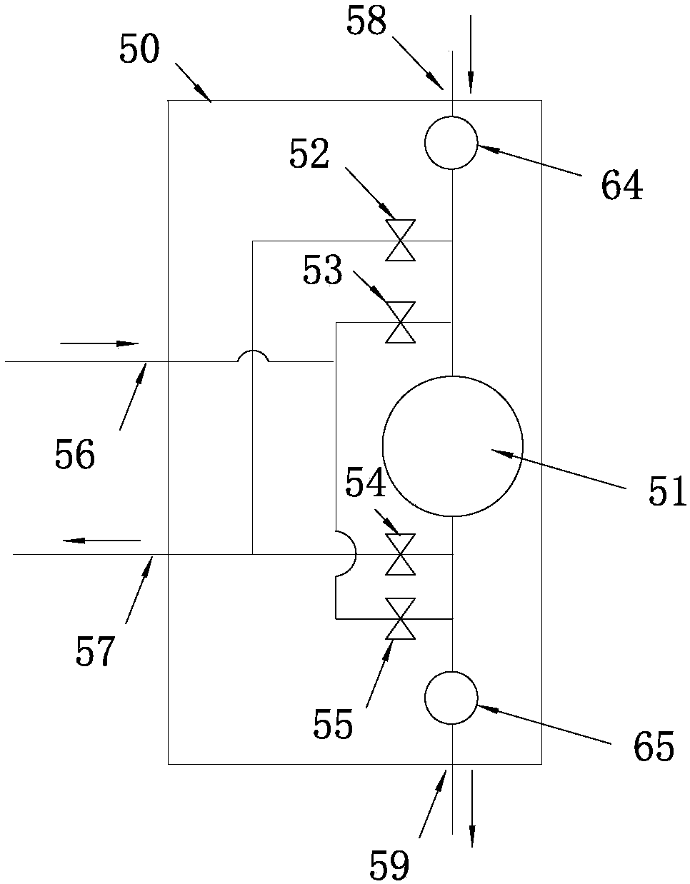 Integrated control system of electrolytic water hydrogen production and alloy hydrogen storage