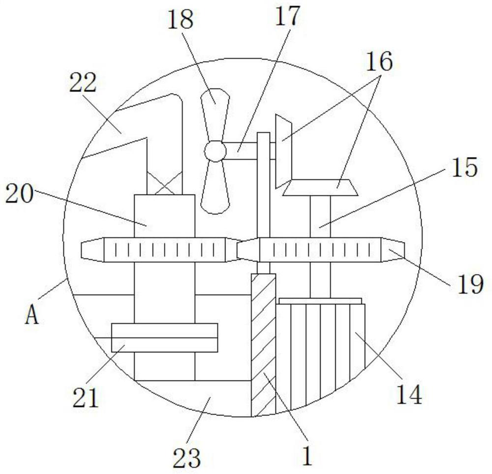 Rapid cooling device capable of performing extrusion processing on optical communication cable