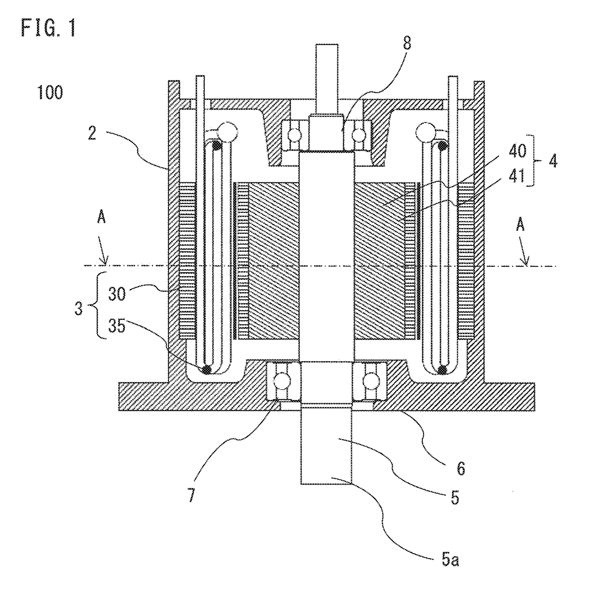 Stator for rotating electric machine, and rotating electric machine