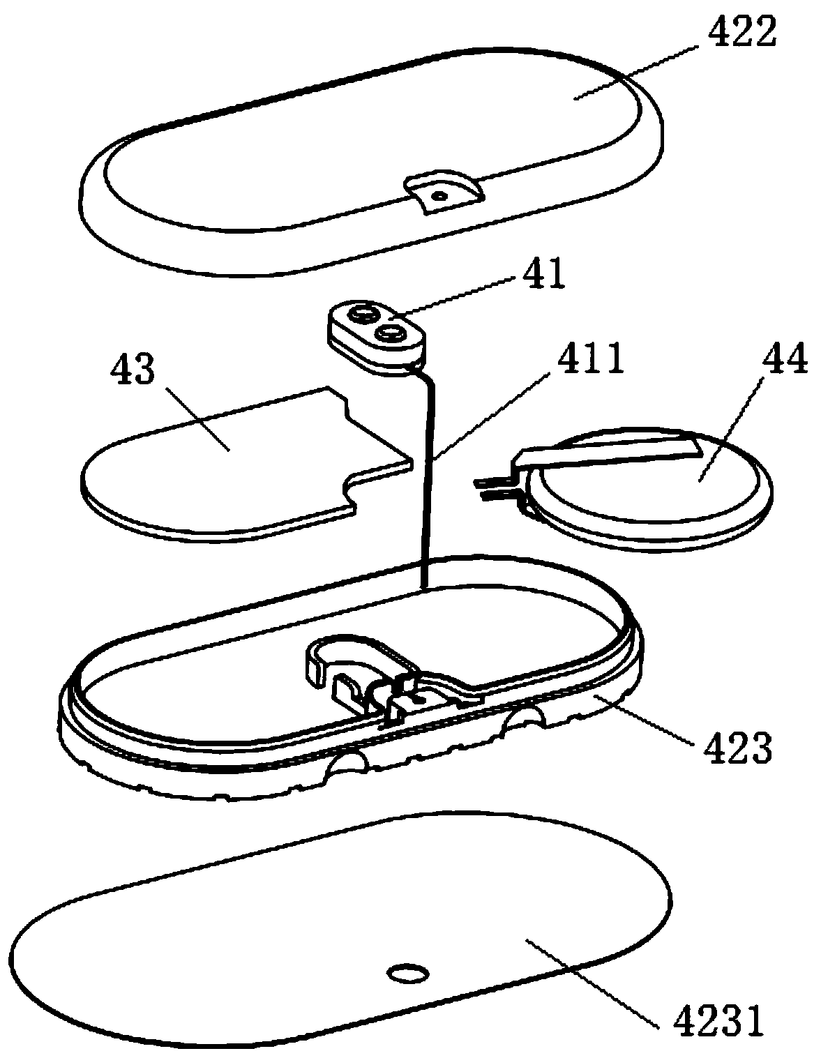 Percutaneous sensor applying device