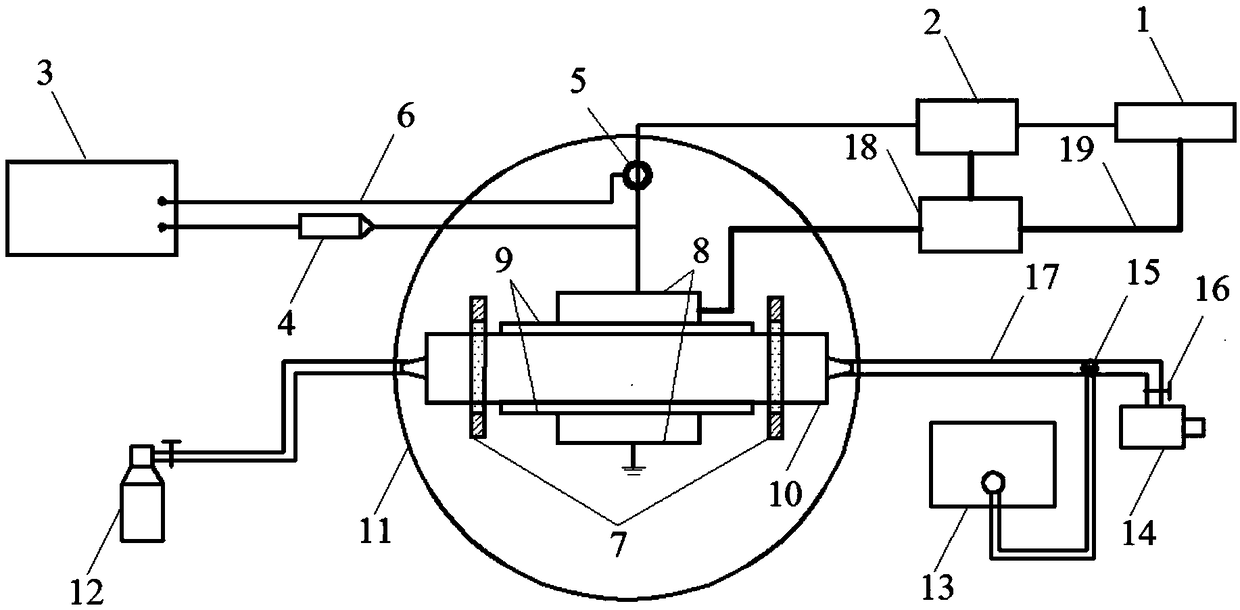 Capacitive coupling plasma diagnosis apparatus and diagnosis method