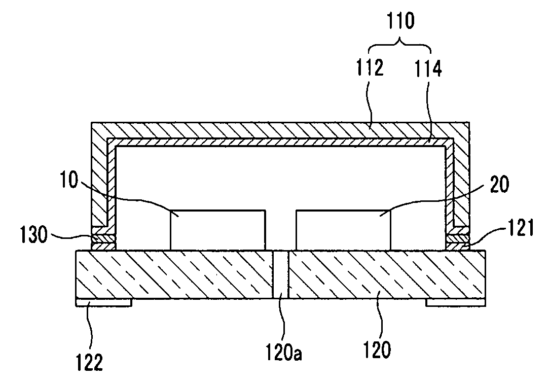 Silicon condenser microphone