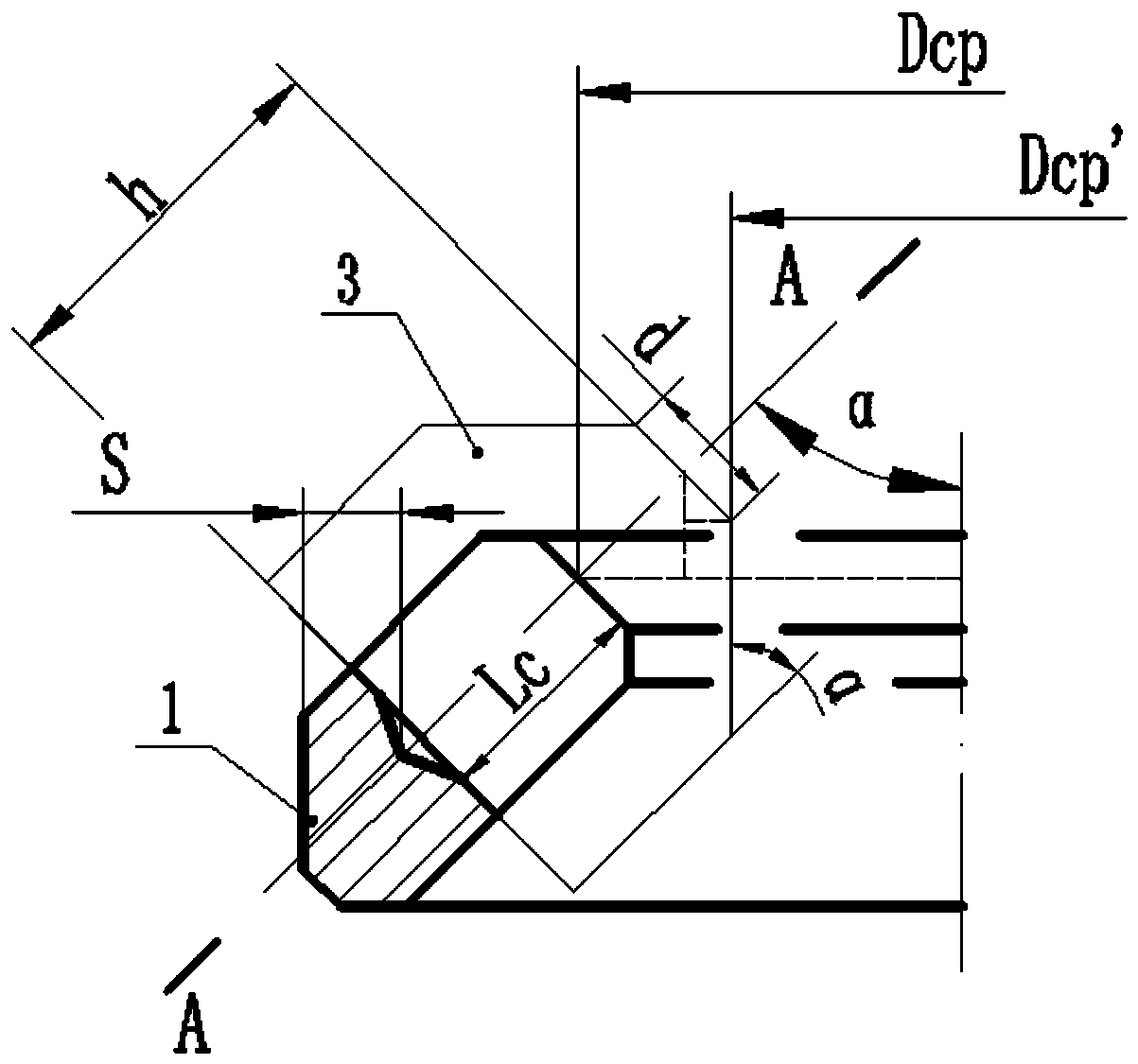 Measuring method for cage pockets of thrust spherical roller bearings