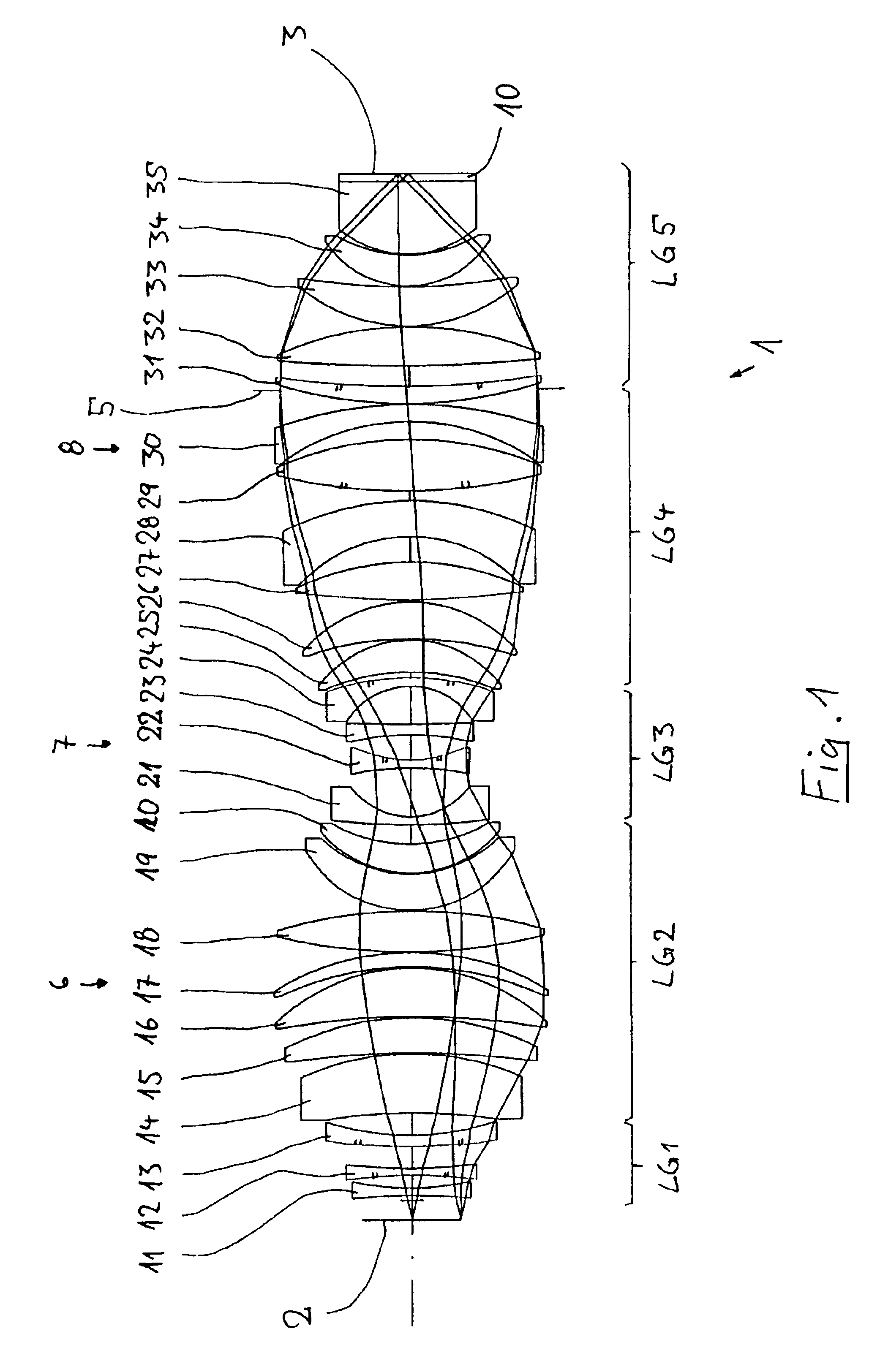 Refractive projection objective for immersion lithography