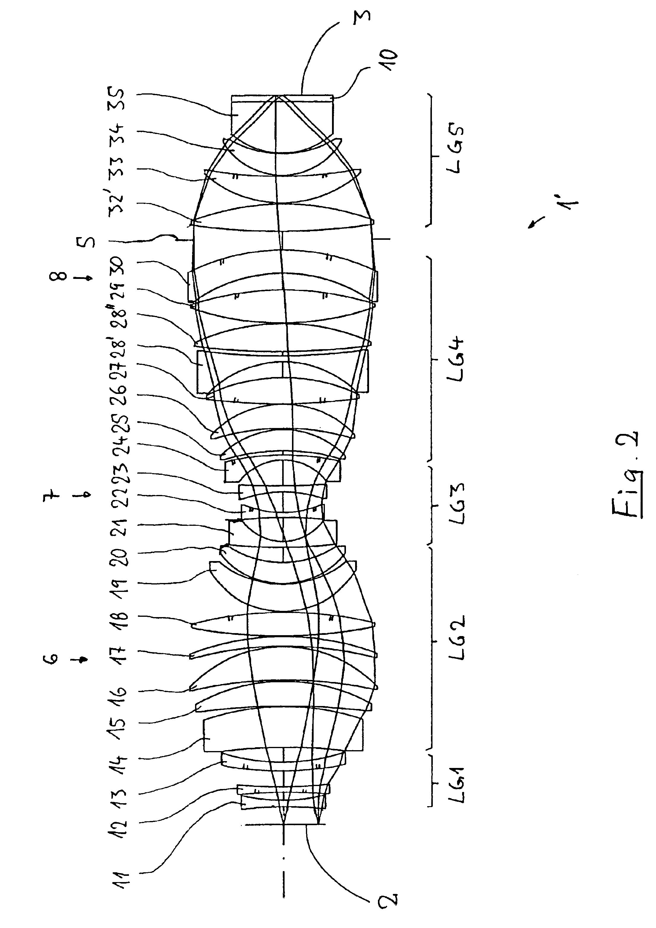 Refractive projection objective for immersion lithography