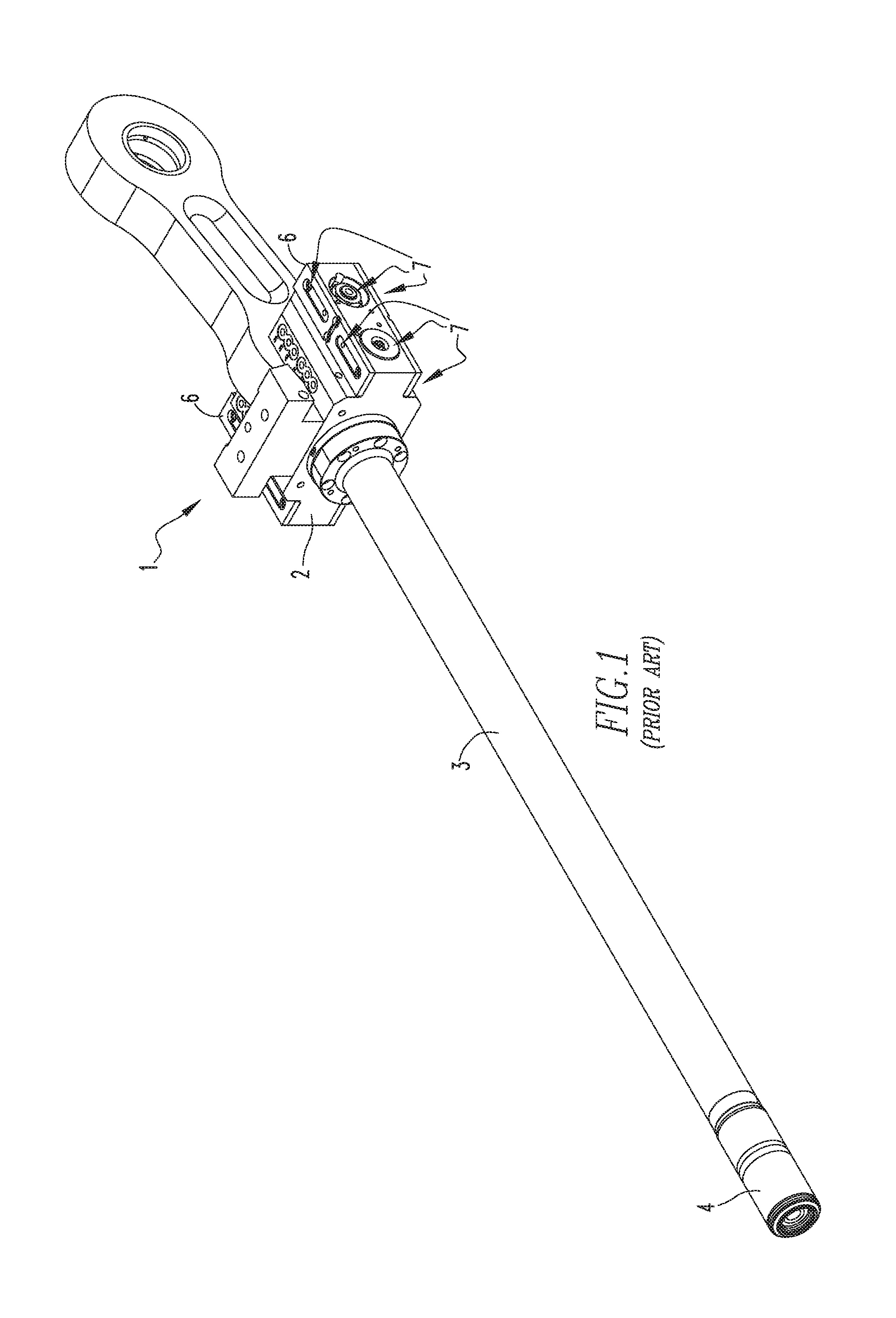 Outboard hydrostatic bearing assembly for can bodymaker