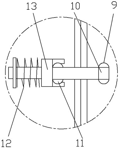 Farm ventilation device convenient to disassemble and assemble