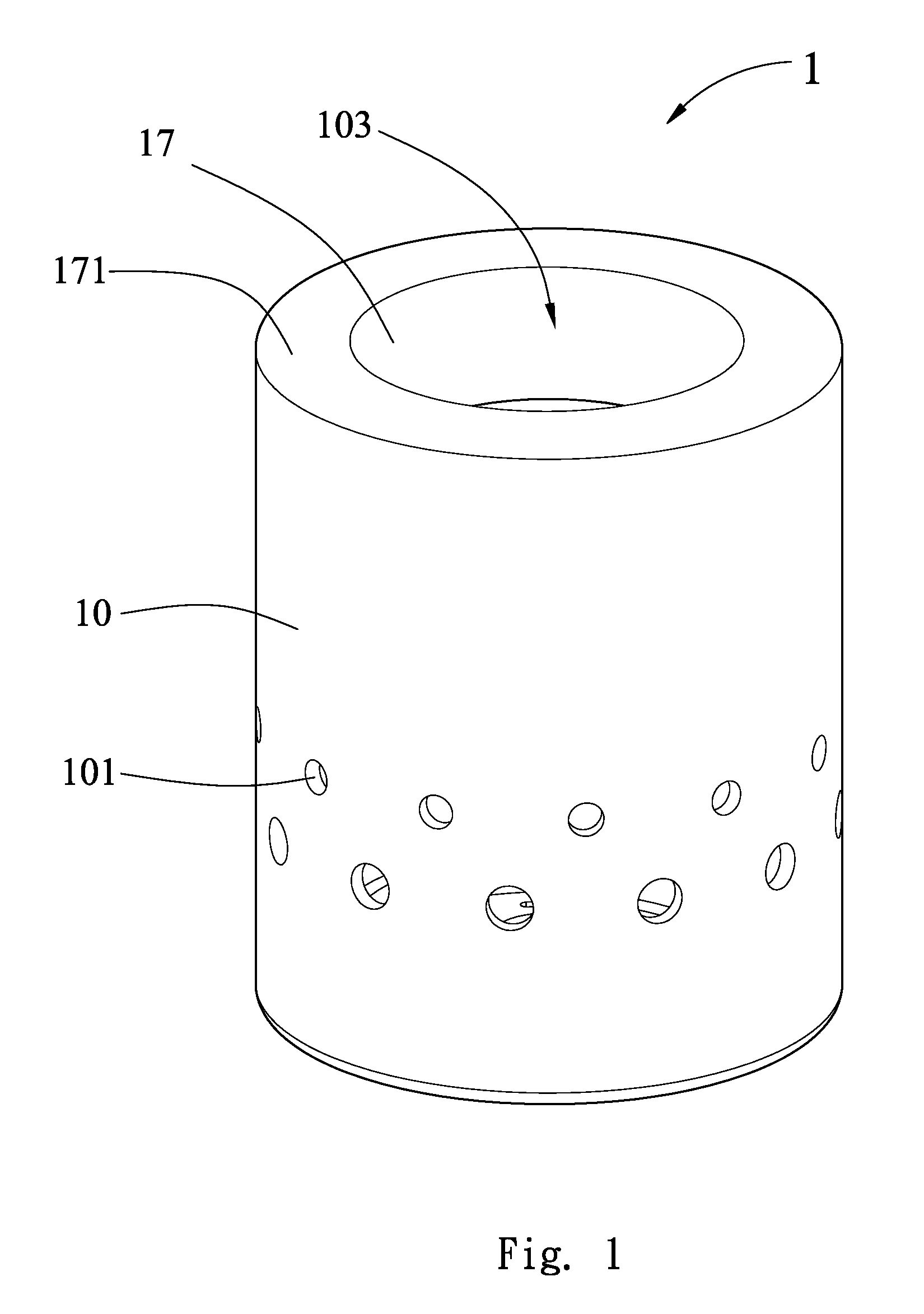 Aroma-diffusing heating device