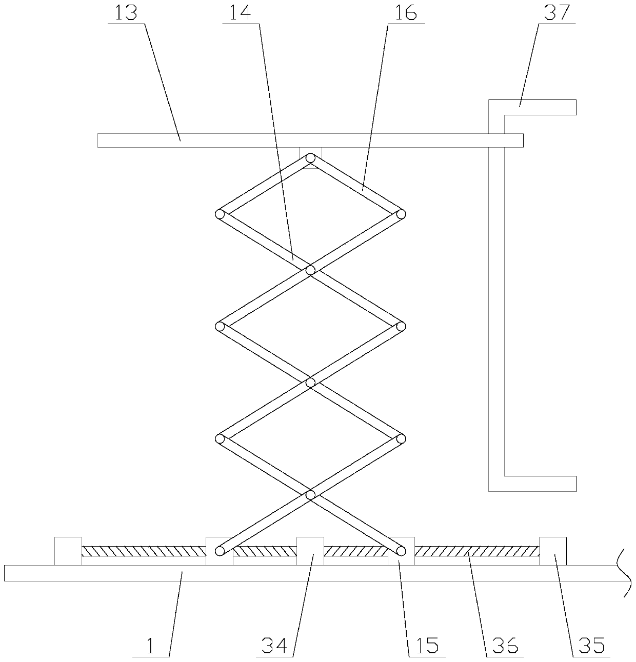 Medical ventilator with sterilization function and convenient to replace