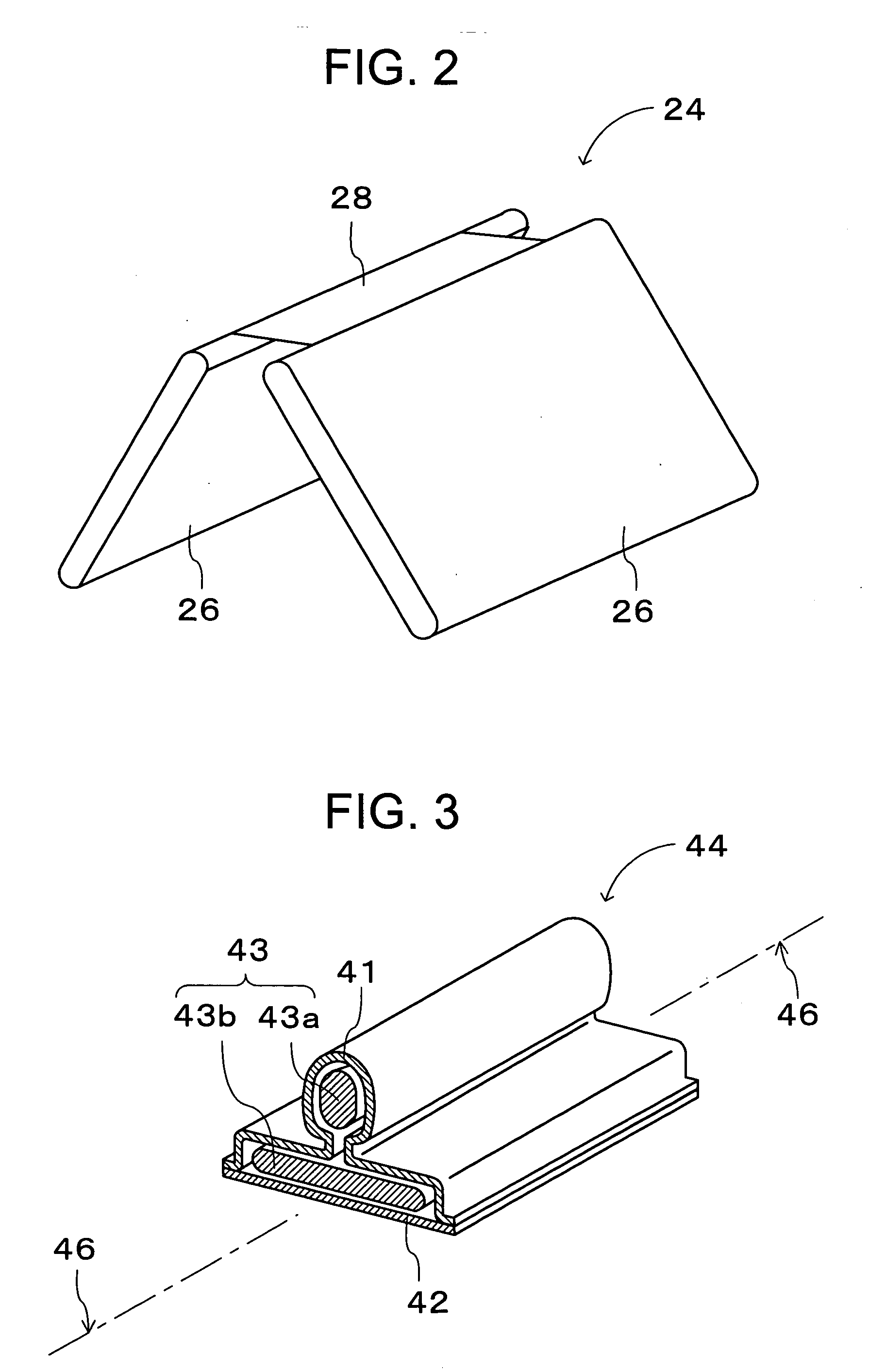 Interlabial pad and package thereof