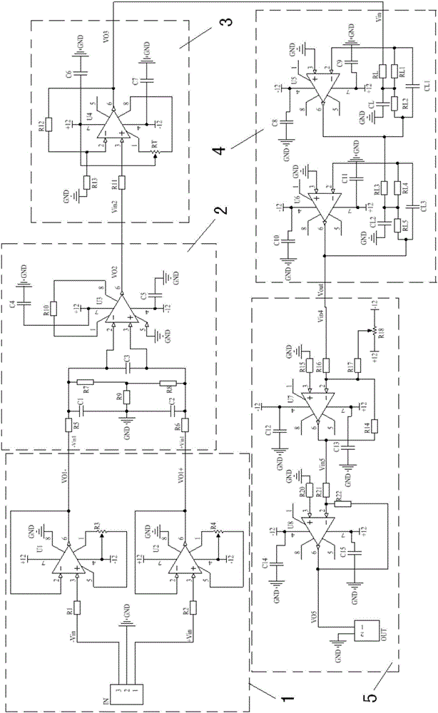 Weak plant electrical signal amplifier