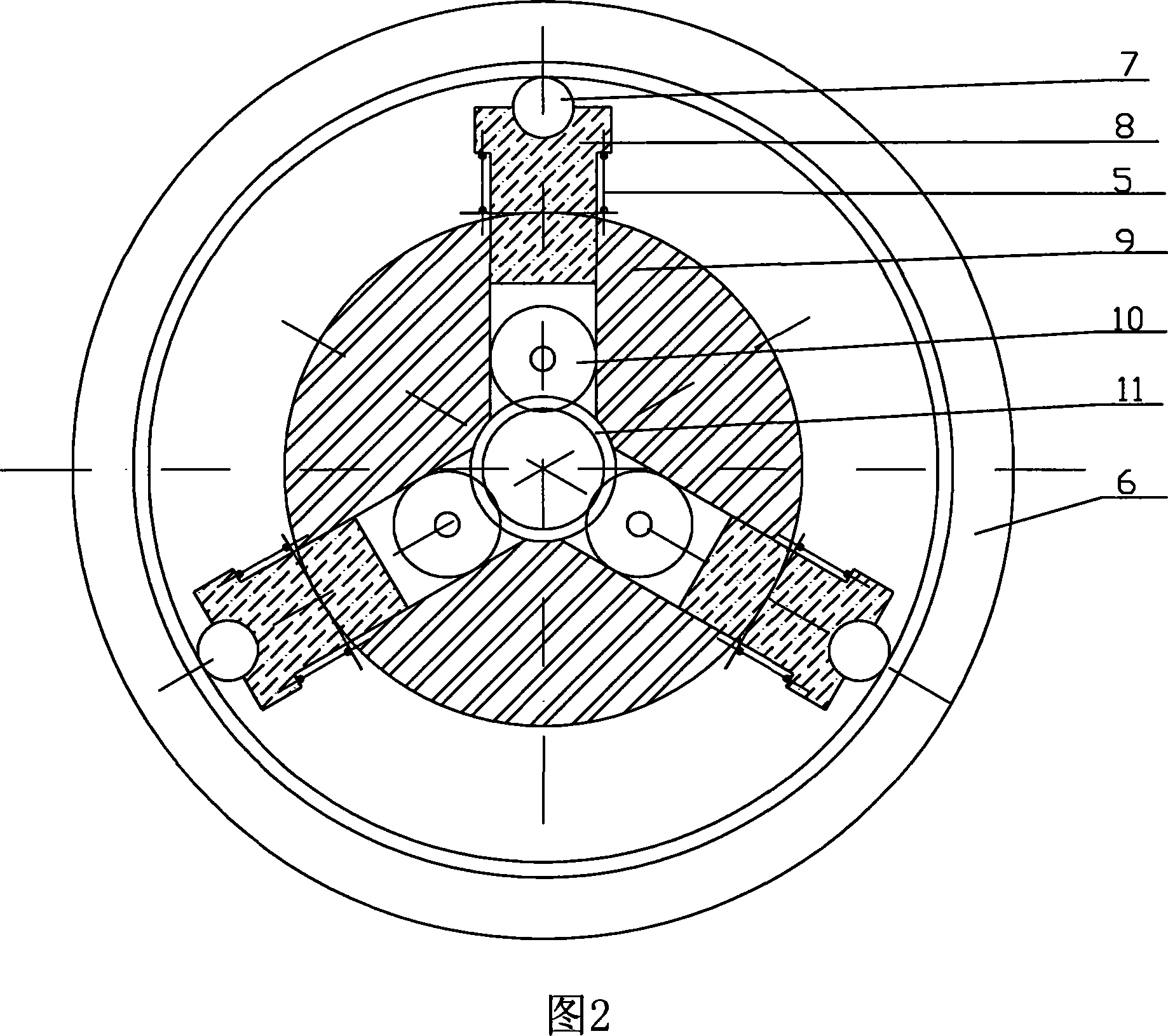 Tool type steel pipe cutting machine