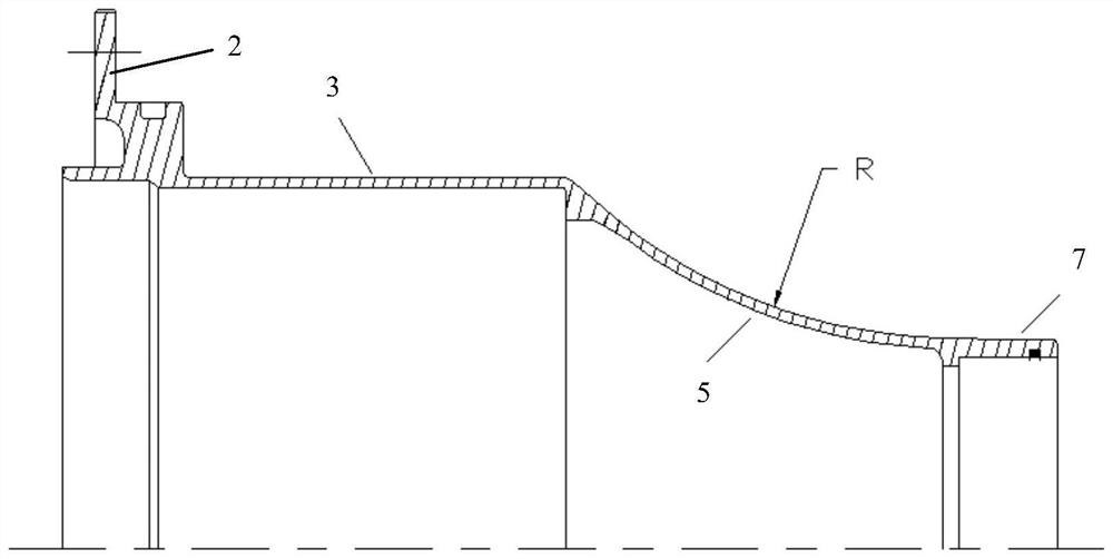 A design method of stiffness coefficient of elastic buffer casing