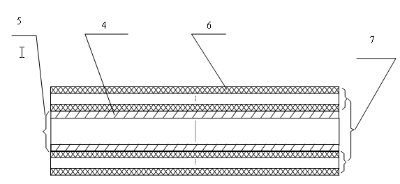 Fluxgate probe based on ferrous amorphous alloy magnetic core and method for making fluxgate probe