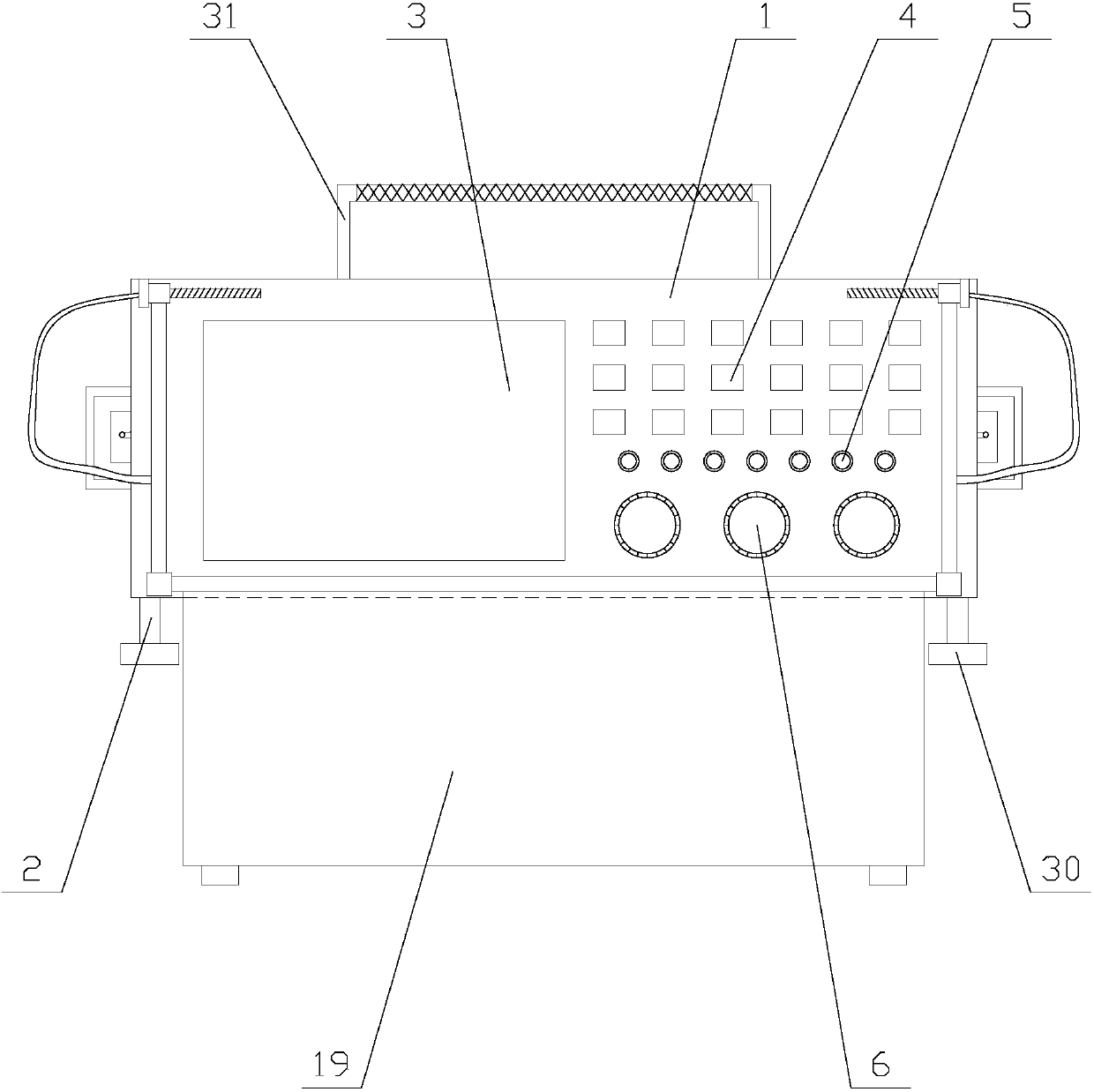 Signal generator having protection function and convenient to clean and capable of performing ventilation and heat dissipation