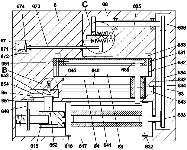 Injection molding piece surface treatment equipment