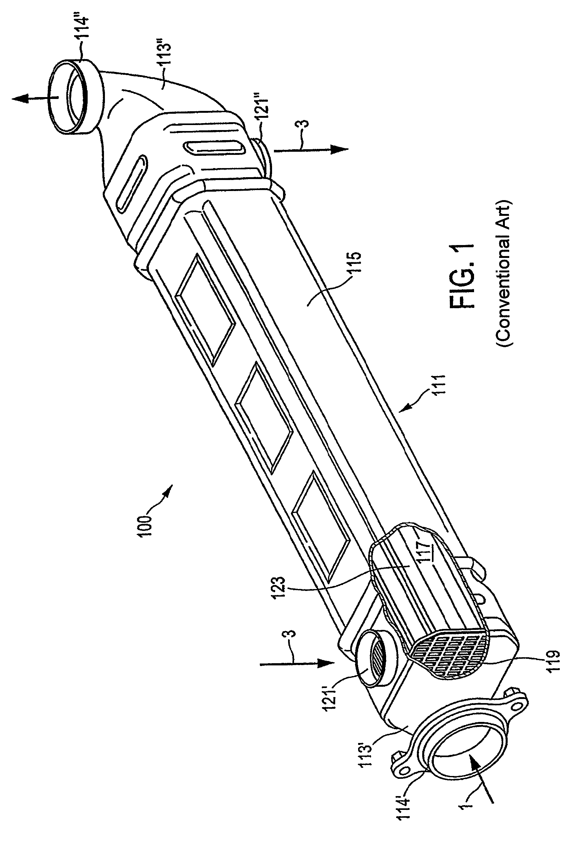 Heat exchanger, exhaust gas recirculation system, charge air supply system, and use of the heat exchanger