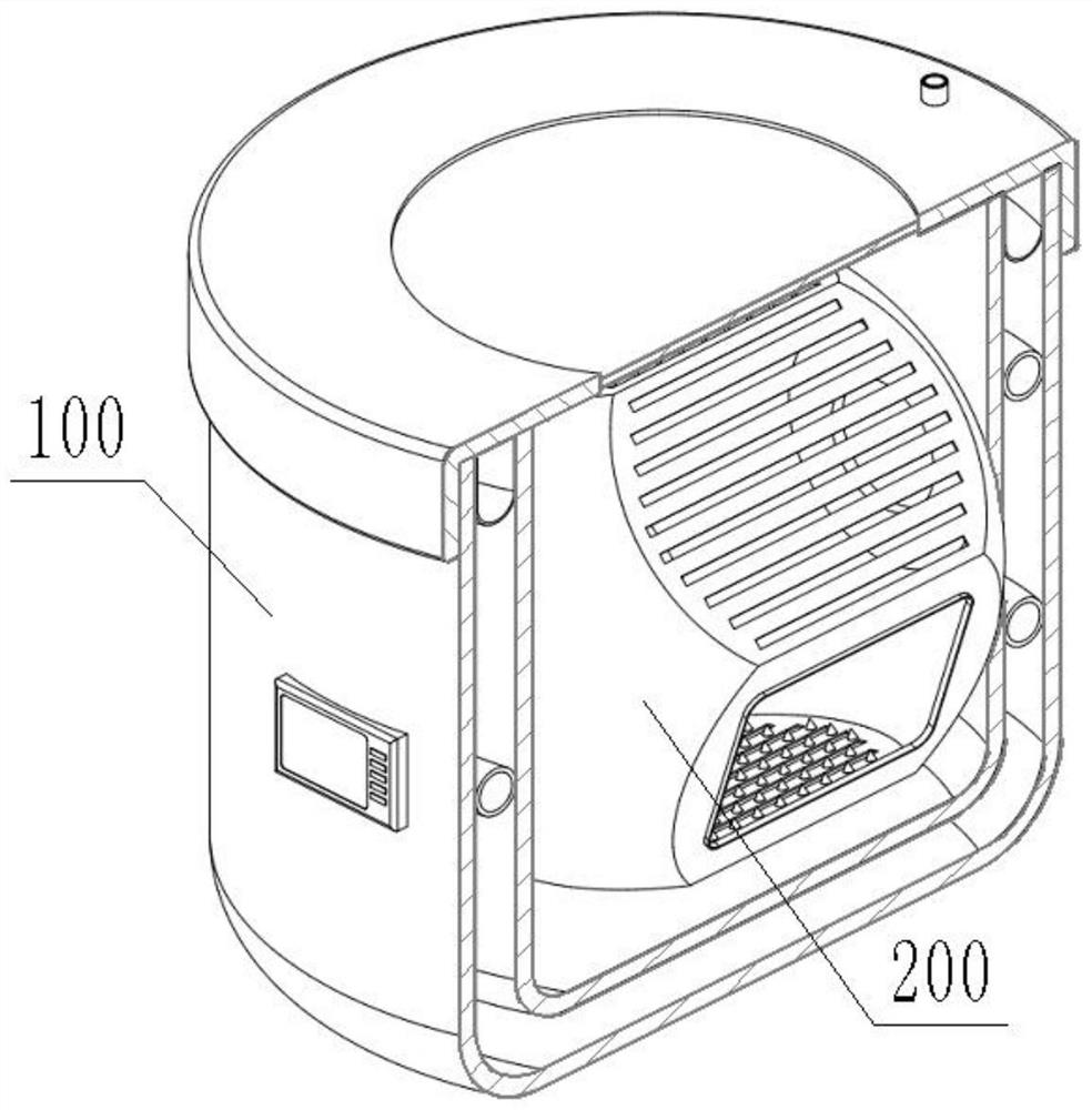 Stewing and calcining device for traditional Chinese medicinal materials