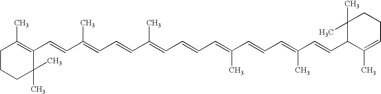 Method for treating skin disorders with xanthophylls