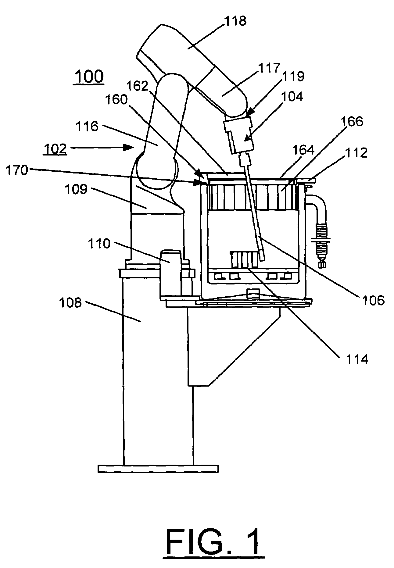 Robot-based automation system for cryogenic crystal sample mounting