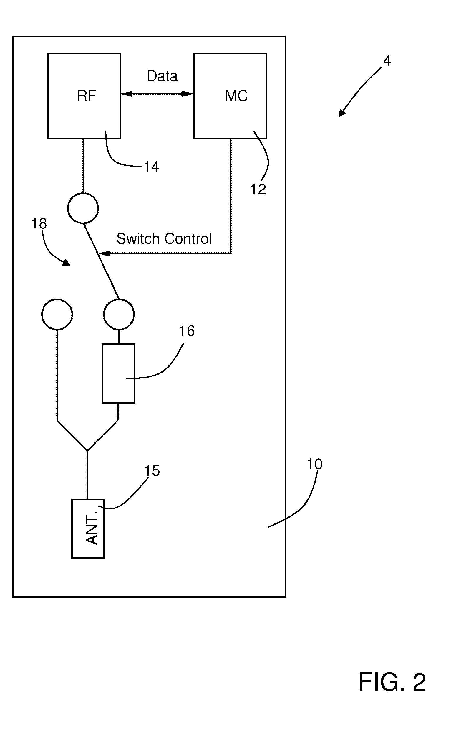 Wireless hardware device for detecting relations of distance, and system for monitoring relations of distance between wireless hardware devices