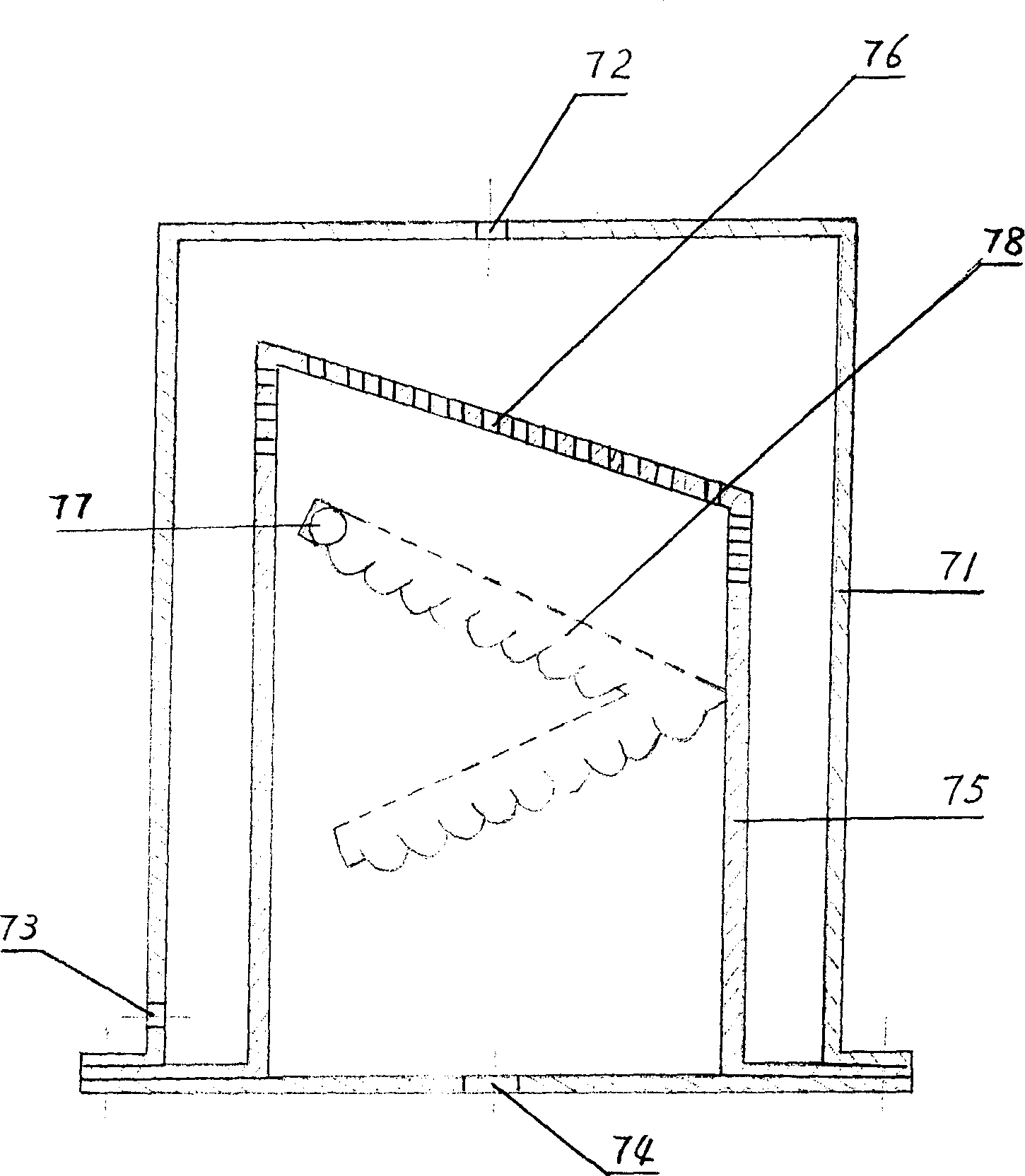 High efficiency torrent phase-change oil water separating method