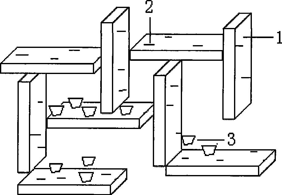 Method for purifying montmorillonite from bentonite ore by twice dispersion method