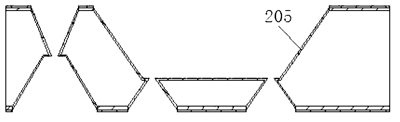 Wafer level packaging structure, method and product for LED flip chip