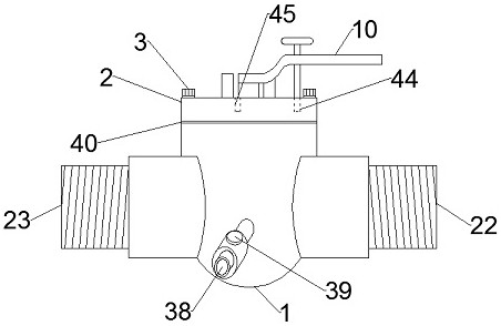 Valve with high safety performance and anti-freezing function