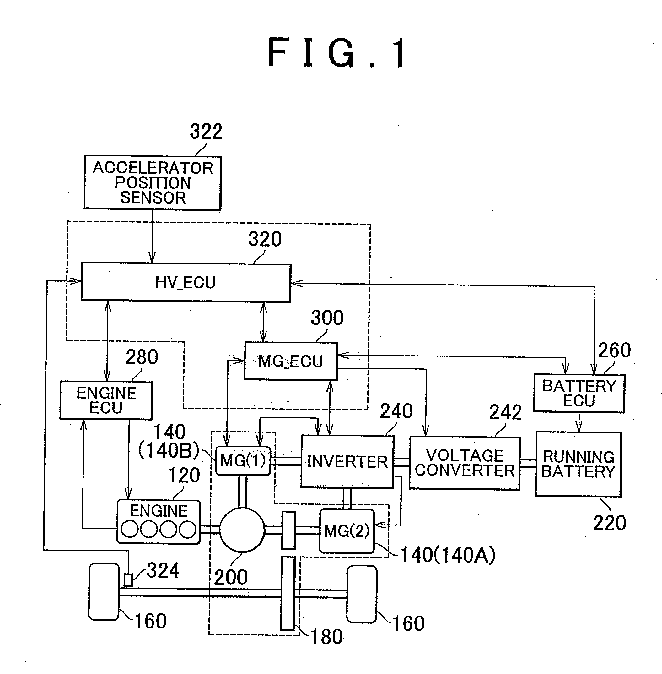 Control device for vehicle