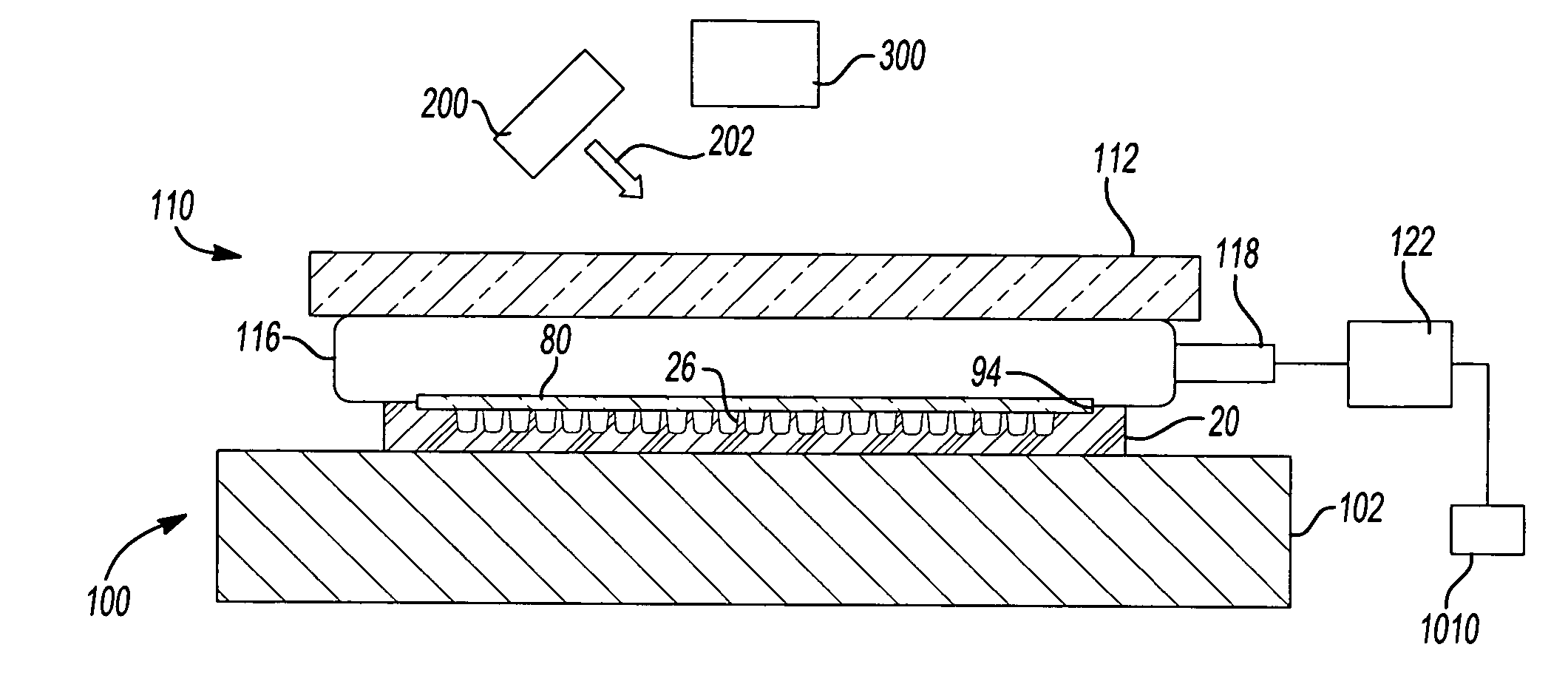 Vacuum assist for a microplate