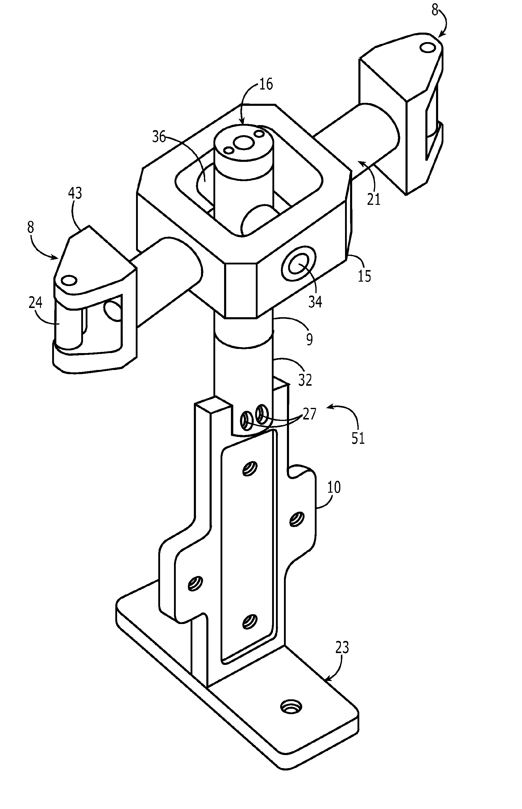 Aerial photography mount