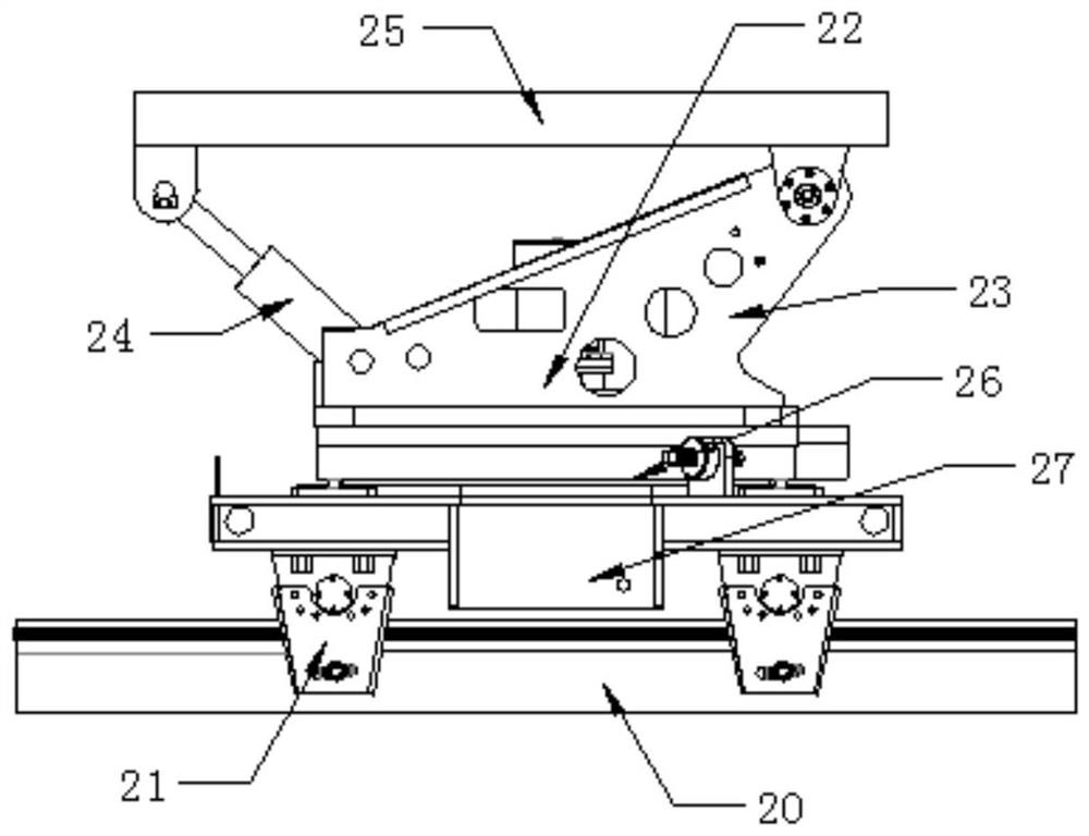 Bridge transport vehicle