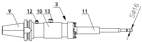 Surface recombination energy machining method for high-water-head impact type runner bucket