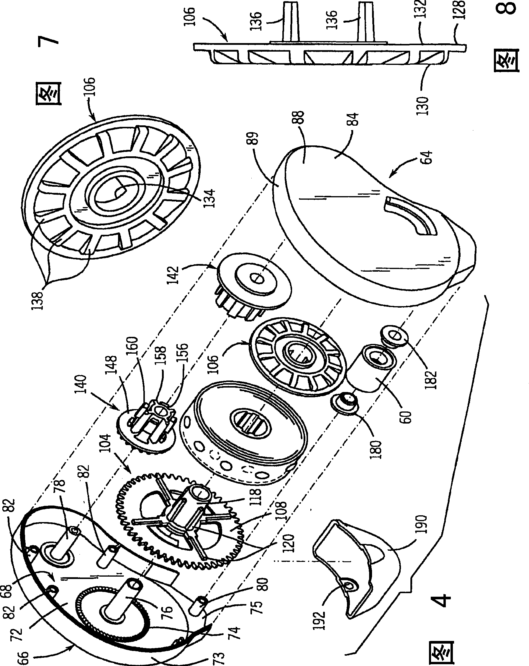 Handheld adhesive applicator