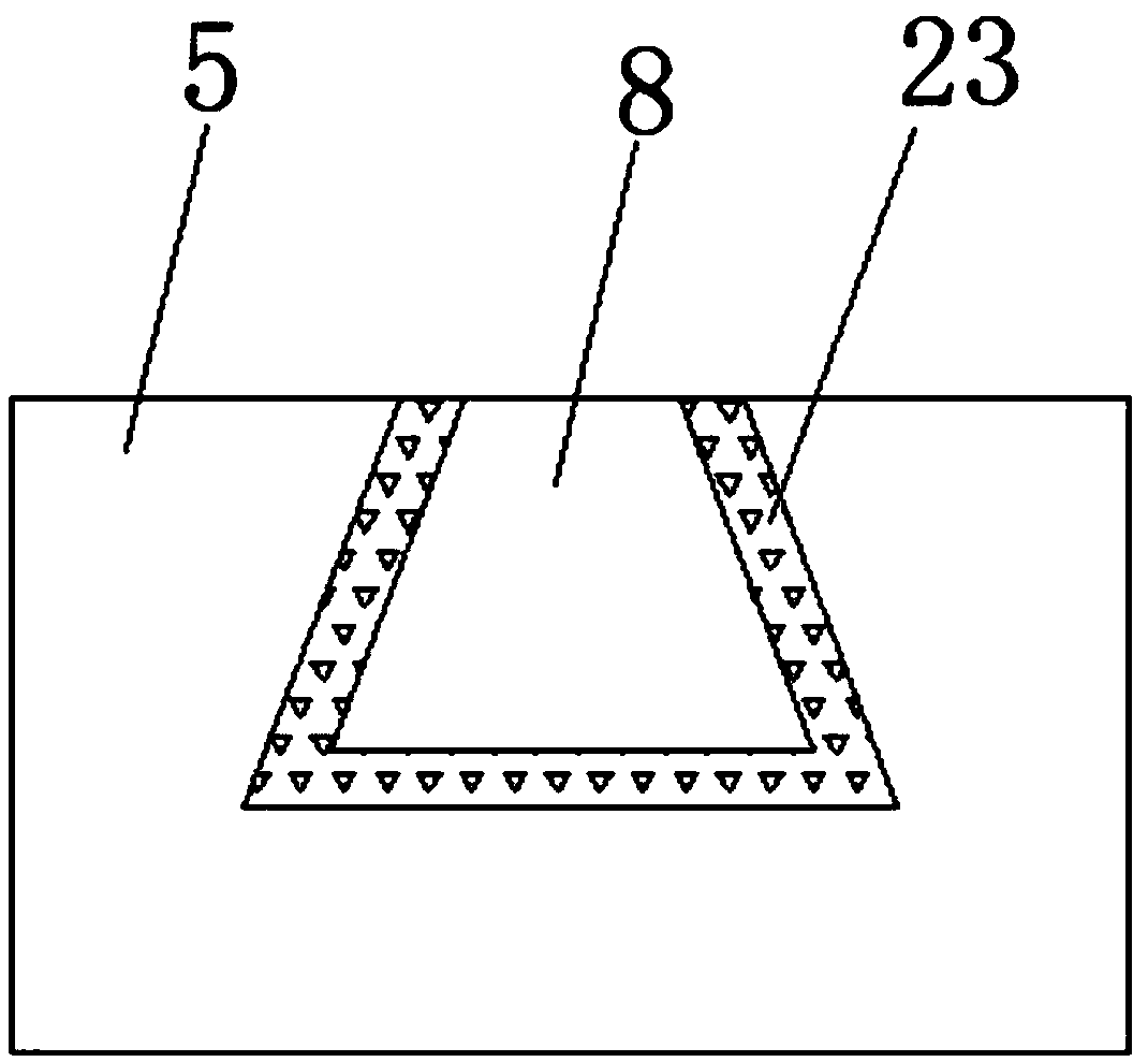 Glass working cutter device with good clamping effect