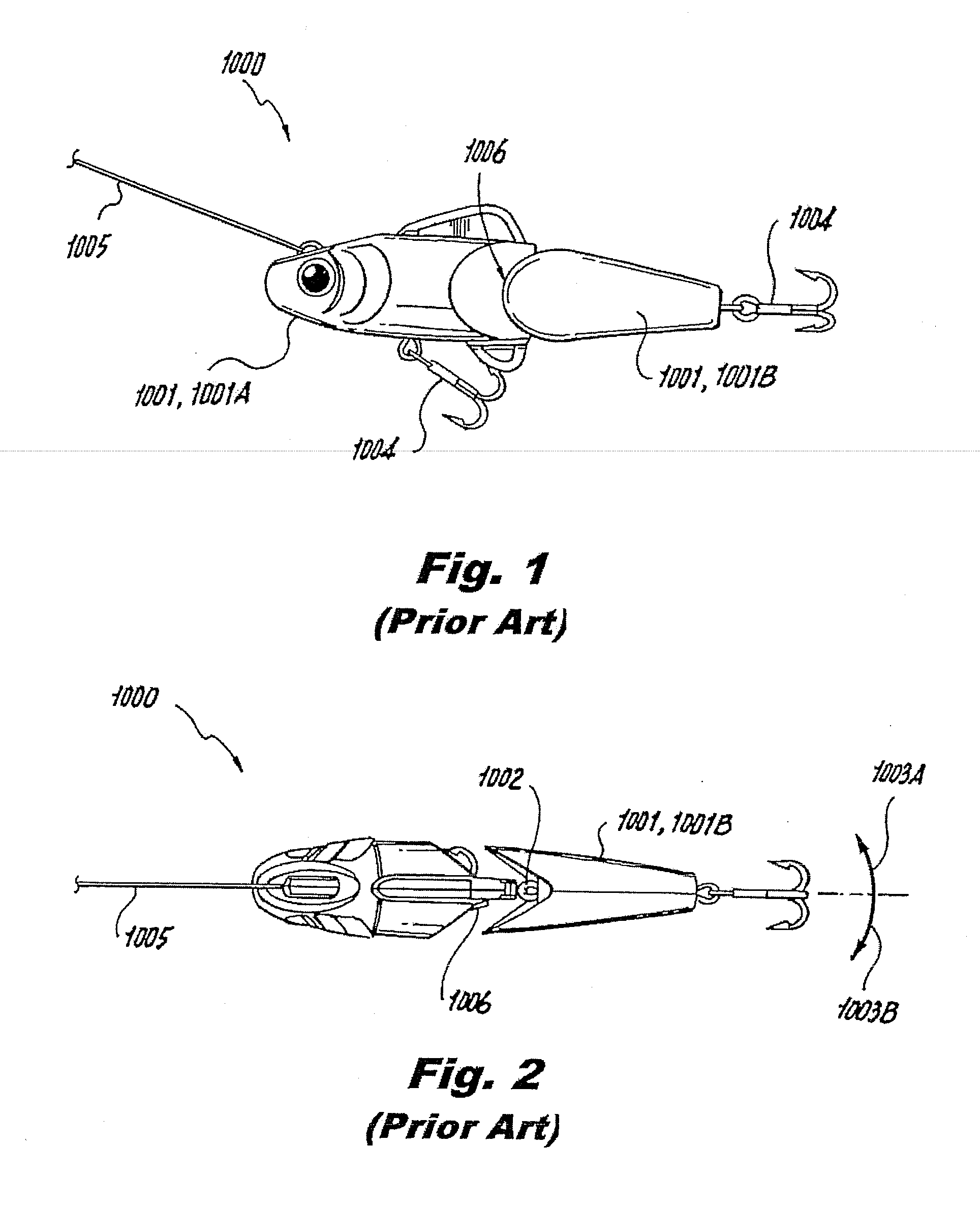 Fishing lure system and kit having replaceable features and construction