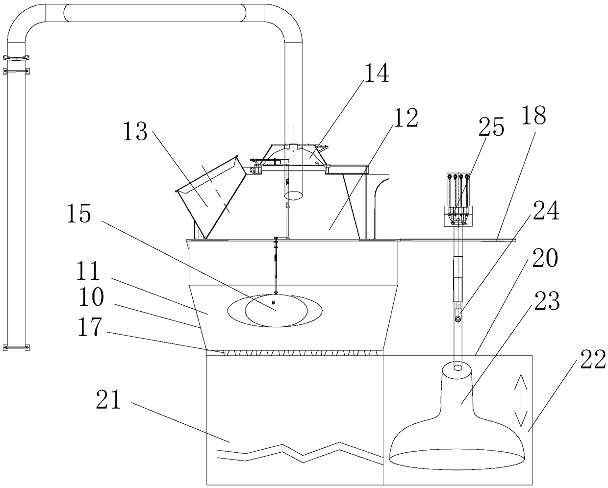 Automatic water-feeding monitoring integrated processing system