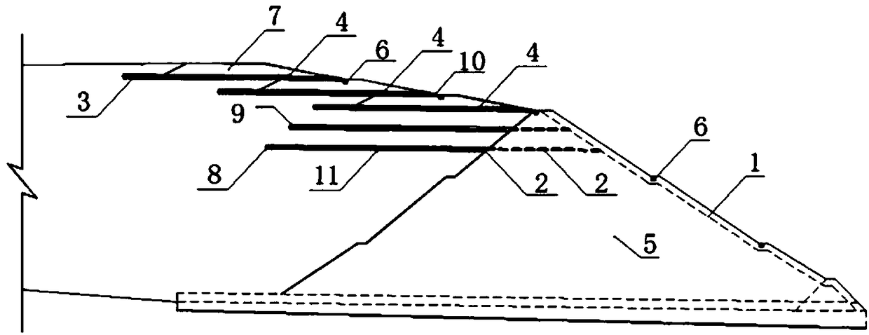 A method for preventing earthquake liquefaction instability of ultra-fine tailings piled upstream tailings dam