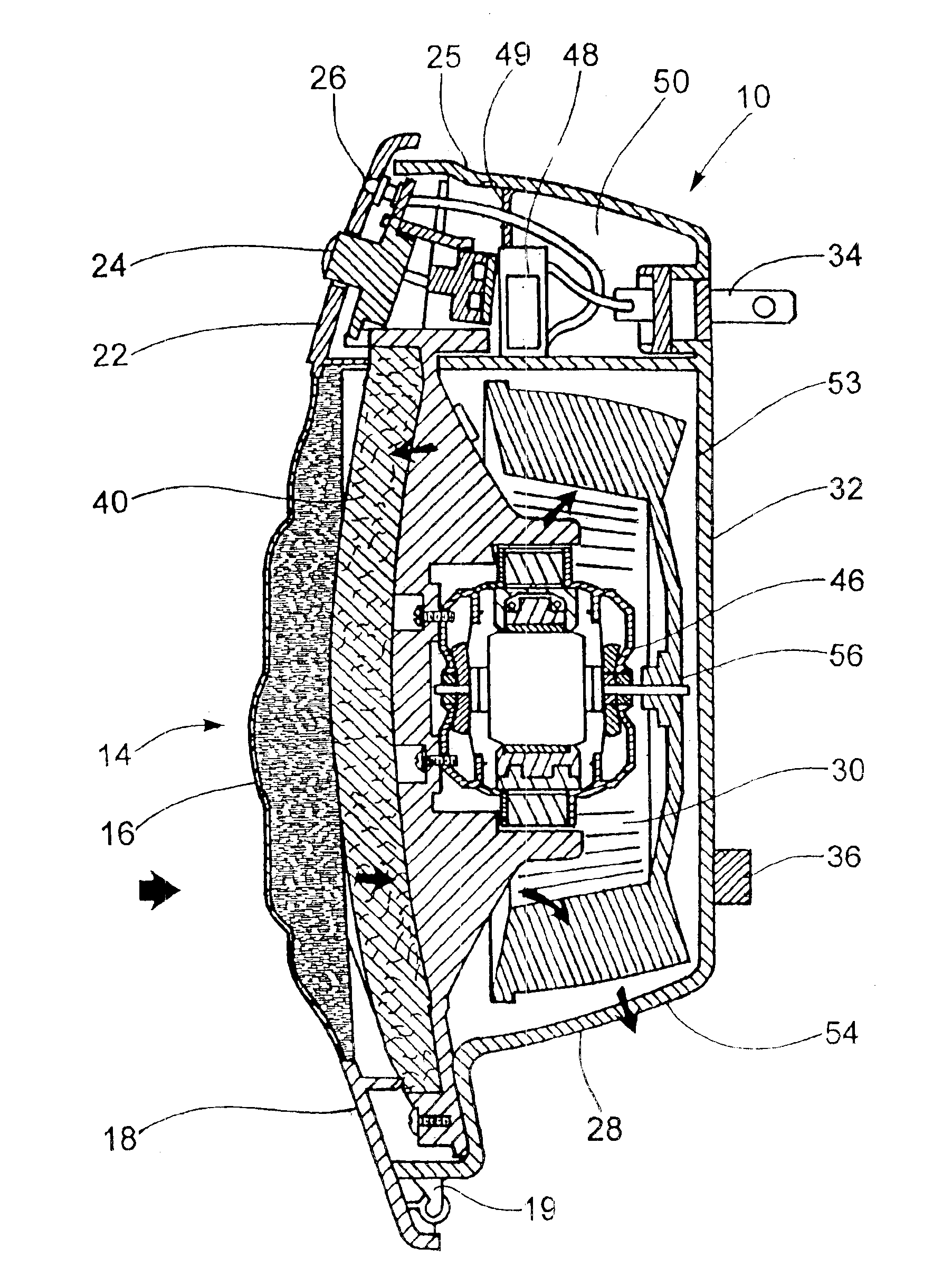 Air filtration device