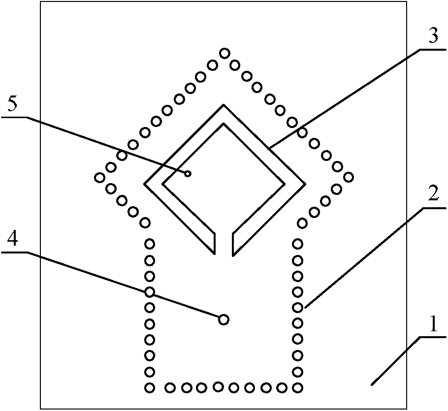 Broadband substrate integrated waveguide circularly polarized antenna array and manufacturing method thereof