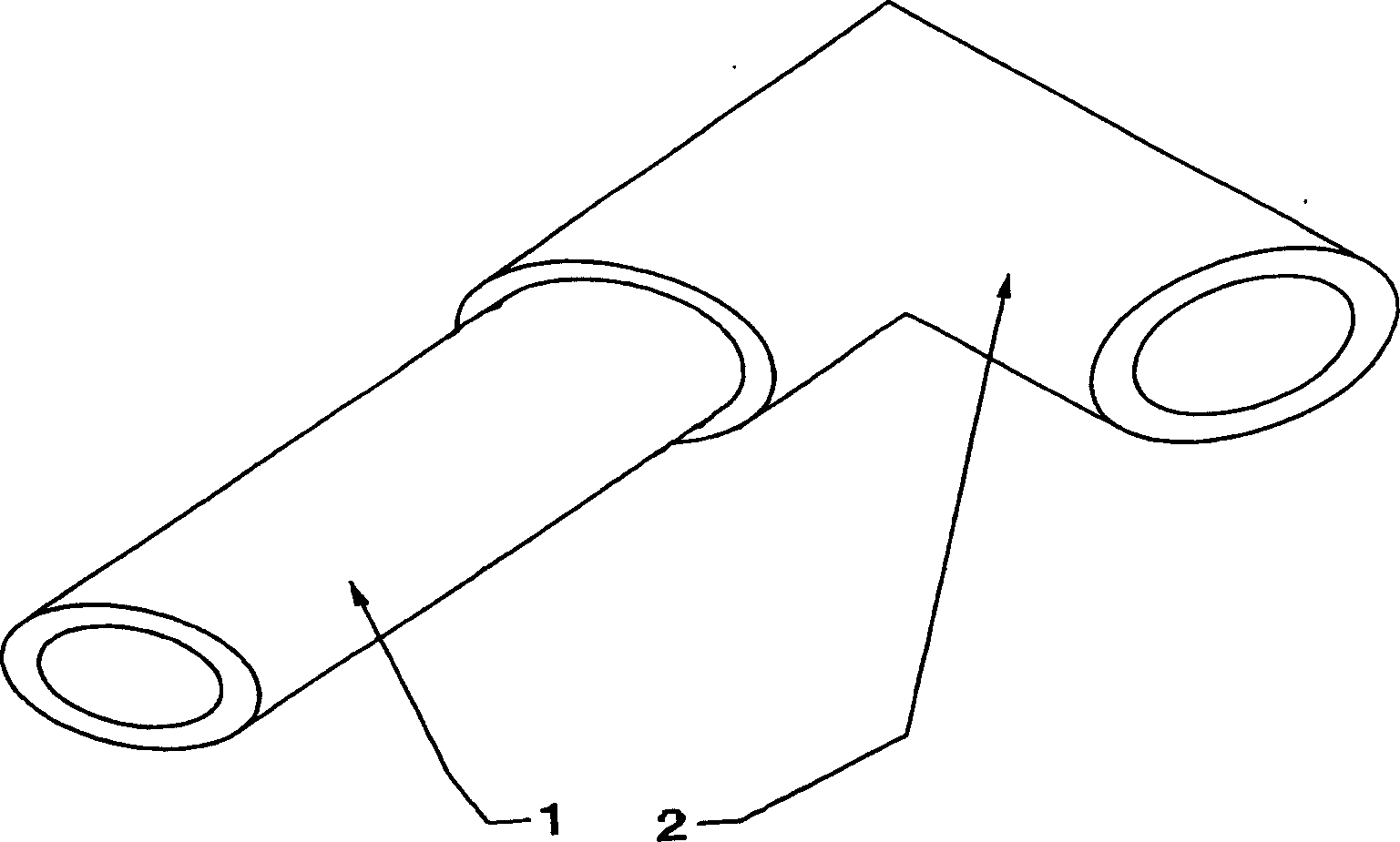 Manufacturing method of integrally shaped pipe having connecting part