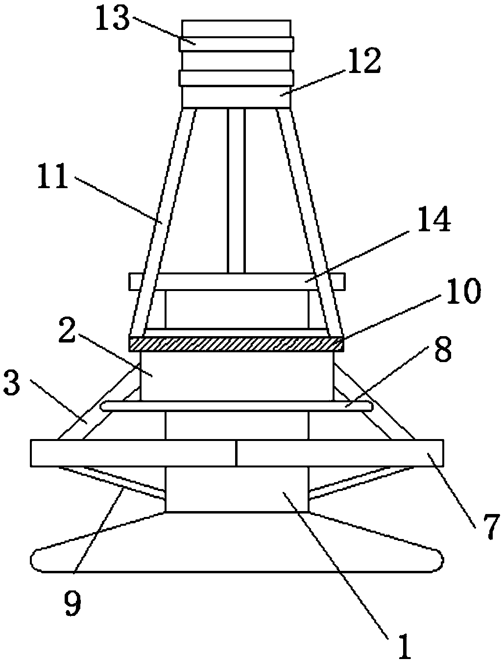 Sample taking-out device for assisting colonoscopic surgery