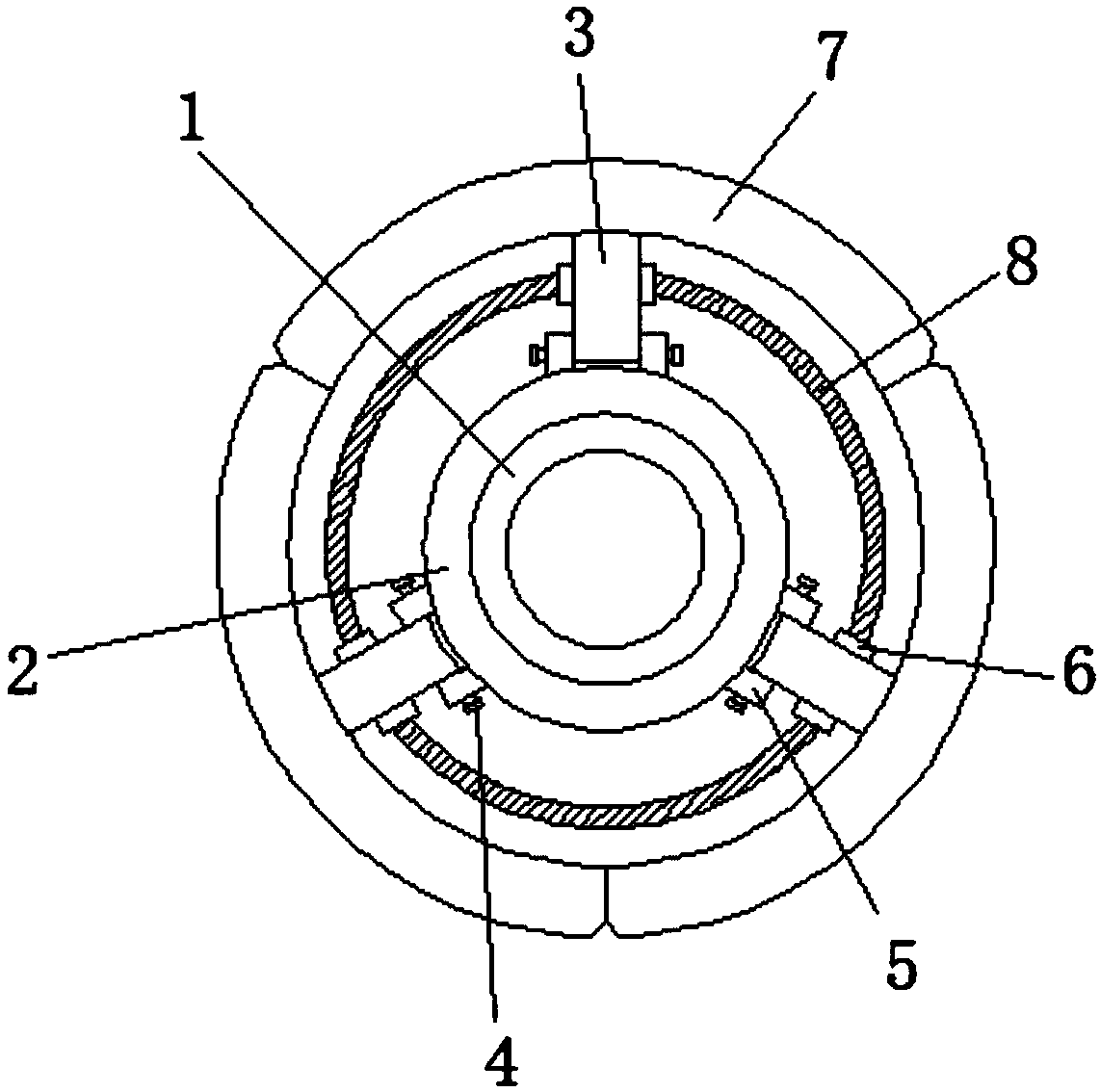 Sample taking-out device for assisting colonoscopic surgery