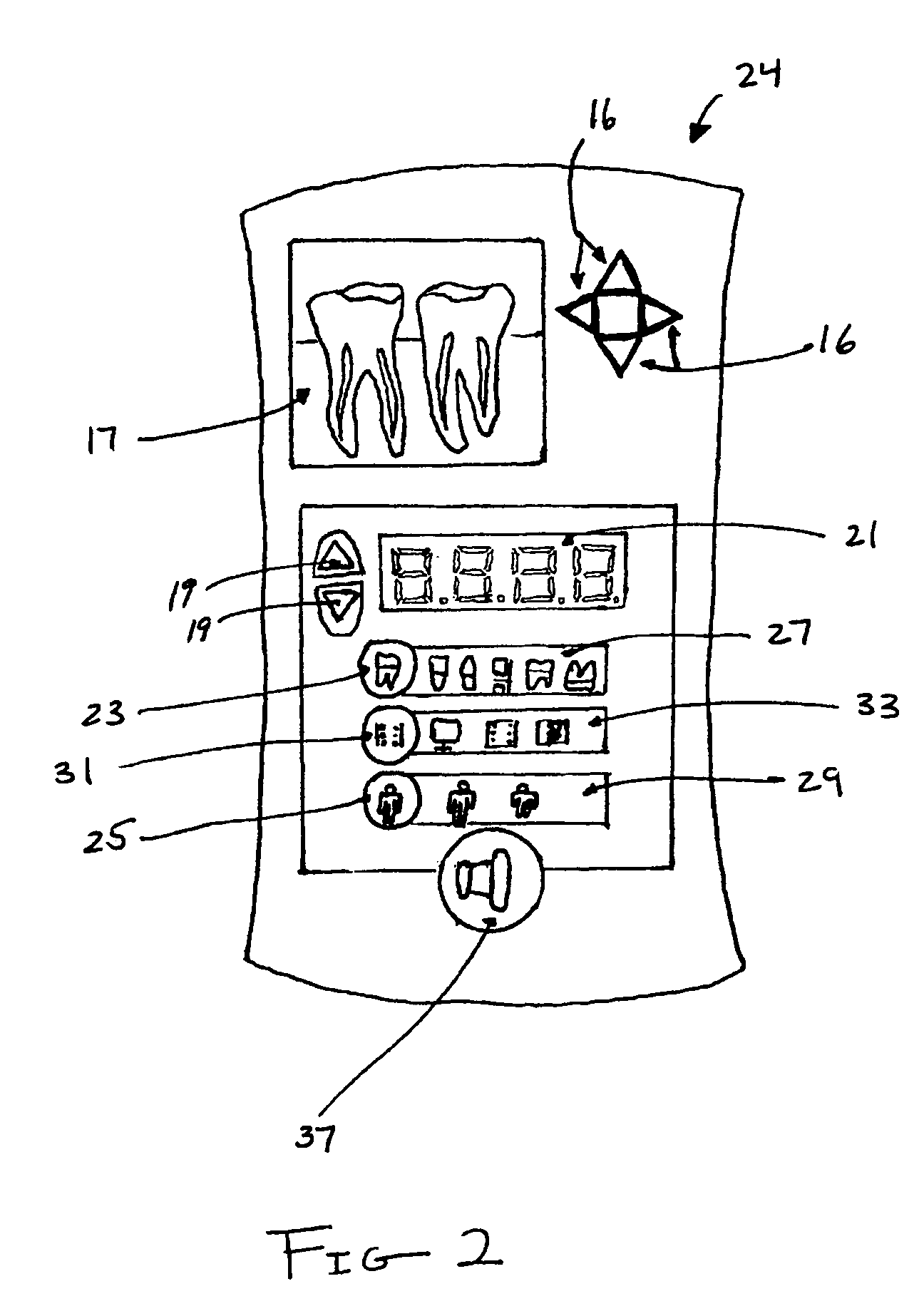 Integrated digital dental x-ray system