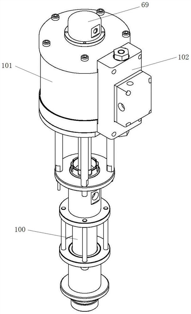 A non-contact pneumatic metering plunger pump