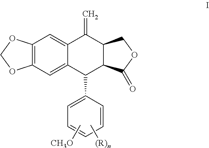 Process for preparing cyclolignans