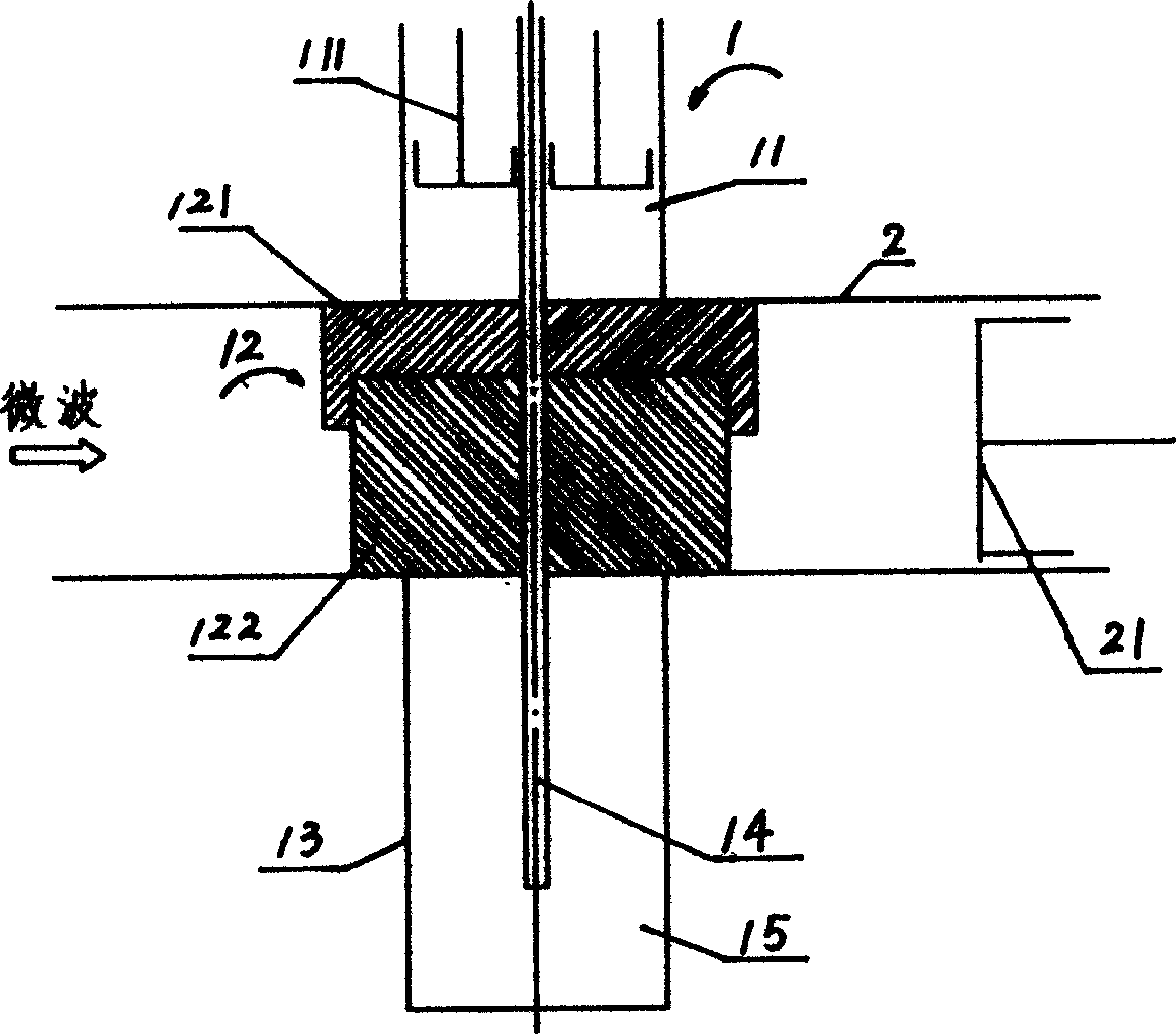 High power microwave plasma torch