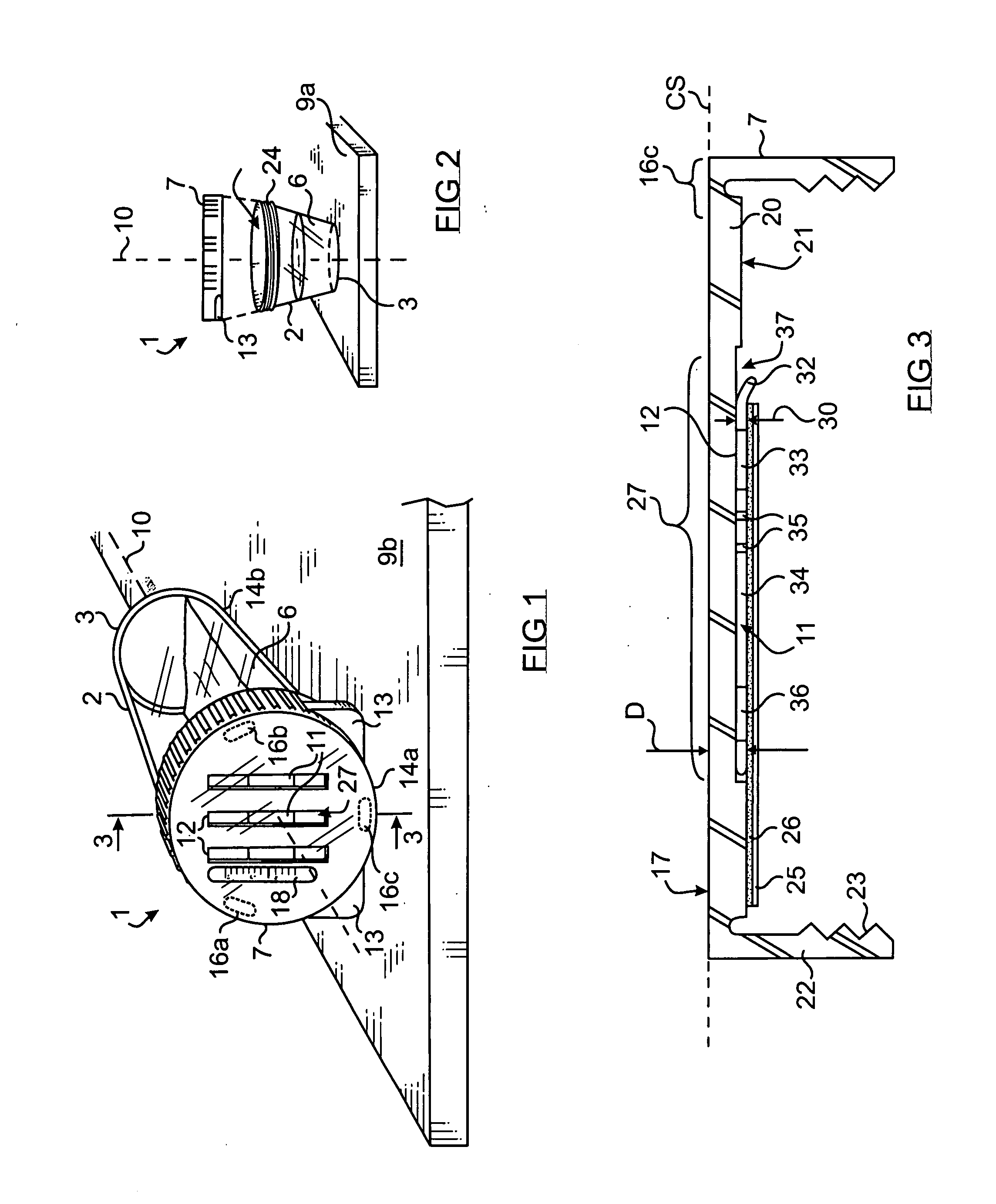 Fluid-specimen collecting and testing device and method for recording chromatographic assay test results