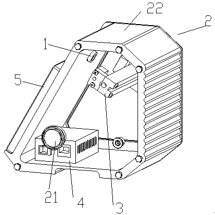 A light identification integrate device of detonator